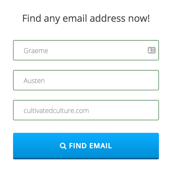 Find Any Email When Starting A Business Screenshot